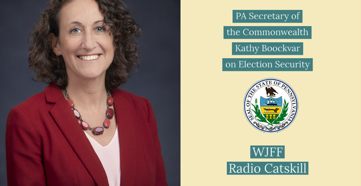 Listen PA Secretary of the Commonwealth Kathy Boockvar on Election