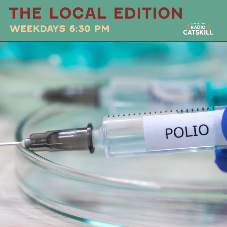 Polio has been found in the wastewater in Sullivan County. What does it mean for residents? Find out tonight on The Local Edition on 9/2/22 at 6:30 p.m.