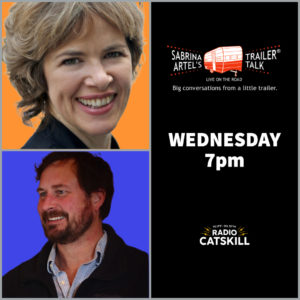 Tonight on Trailer Talk, Wednesday at 7 PM  Laura Flanders and Ramsay Adams