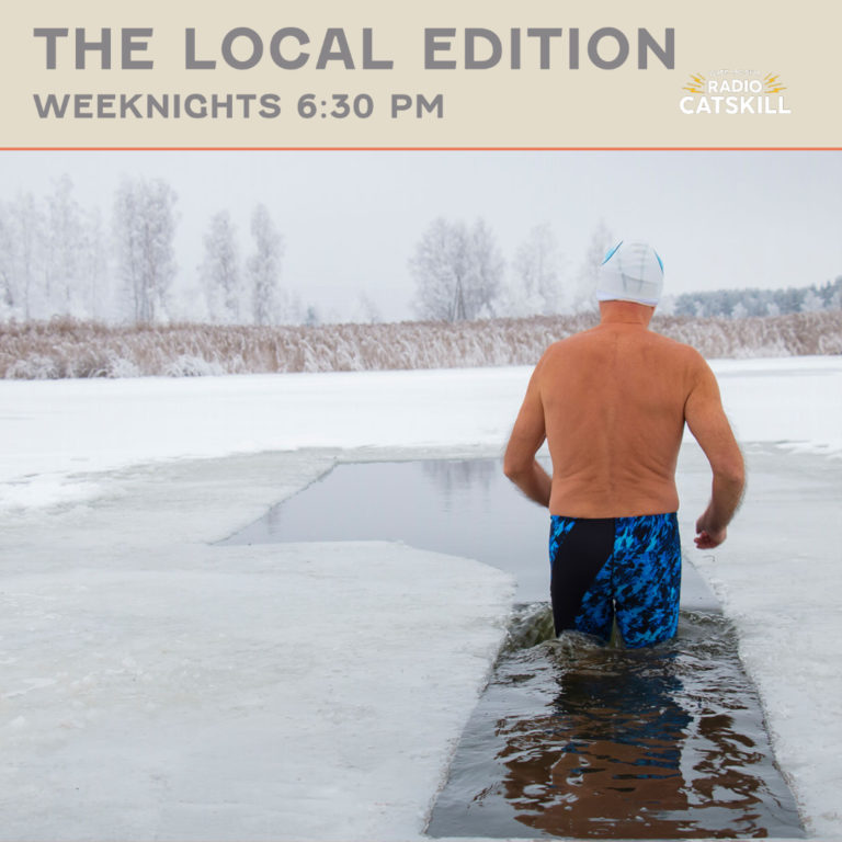 LISTEN: Why are members of the Liberty Rotary Club jumping in the freezing waters of White Lake? For the sake of charity, of course.