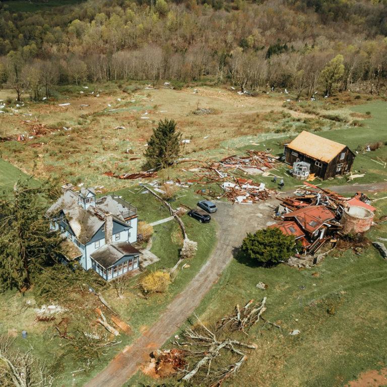 Powerful Tornado Sweeps Through Sullivan County