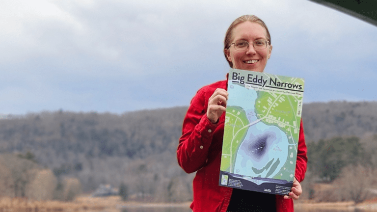 How Deep is the Big Eddy in Narrowsburg?