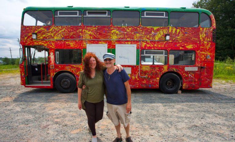 Eating Upstate: Transforming a Double Decker Bus into a Restaurant