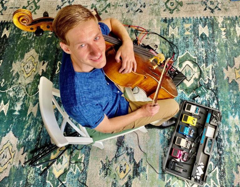 A Modern One Man Band Featuring Cello and a Looping Station