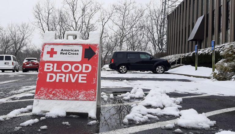 Winter Storms Disrupt Blood Donations in Northeast and Nationwide