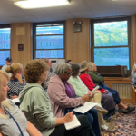 Community members spoke against and in favor of the local law banning outdoor sleeping at the Aug. 21 public hearing in Liberty, N.Y.