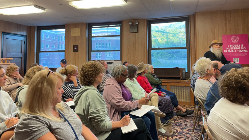 Community members spoke against and in favor of the local law banning outdoor sleeping at the Aug. 21 public hearing in Liberty, N.Y.