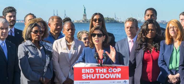 NY Won’t Pay to Keep Statue of Liberty Open During Federal Shutdown, Gov. Hochul Says