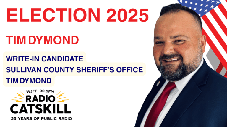 Tim Dymond Running as Write-In Candidate for Sullivan County Sheriff