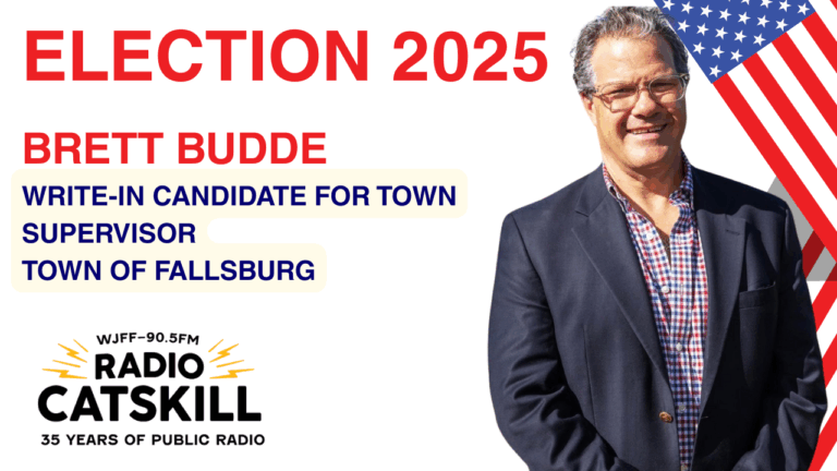 Brett Budde Launches Write-In Campaign for Fallsburg Supervisor