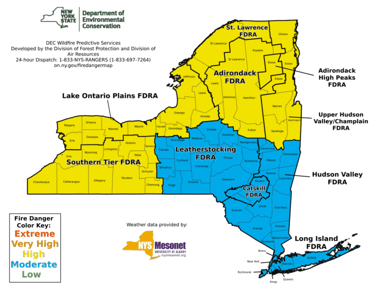 Hochul Issues Statewide Burn Ban as Fire Risk and Drought Persist