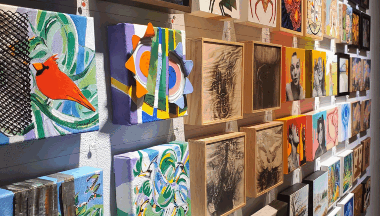 DVAA’s “Art in Sixes” Turns 21 with Hundreds of Tiny Masterpieces